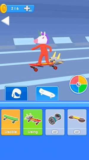 疯狂滑板比赛安卓V1.0最新版